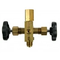 Double Shut-off Valv Gason X Union Nut