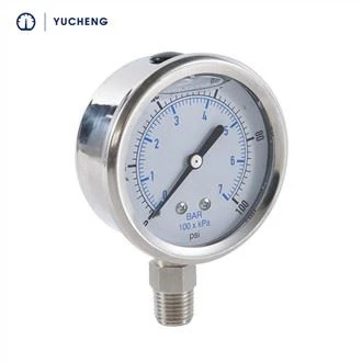 Dual Scale ,Bar & Psi Pressure Gauges
